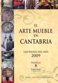 El arte mueble en Cantabria, de Cofiño Fernández | portada del libro