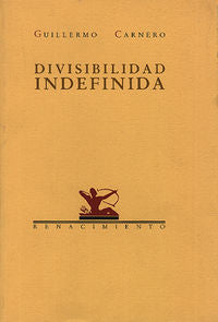 DIVISIBILIDAD INDEFINIDA (1979-, de Carnero | portada del libro
