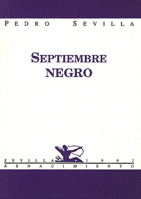 SEPTIEMBRE NEGRO, de SEVILLA,PEDRO | portada del libro
