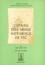 Catàleg dels arxius notarials de Vic, de Cases i Loscos, Lluïsa | portada del libro