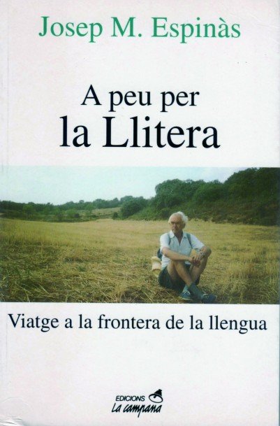 A peu per la Llitera, de Espinàs, Josep Maria | portada del libro