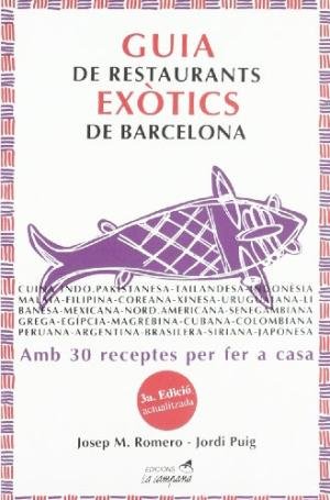 Guia de restaurants exòtics de Barcelona, de ROMERO, J.M. | portada del libro