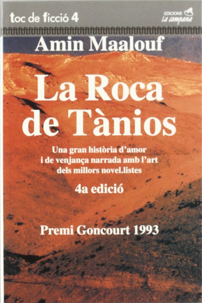 La roca de Tànios, de MAALOUF, AMIN | portada del libro