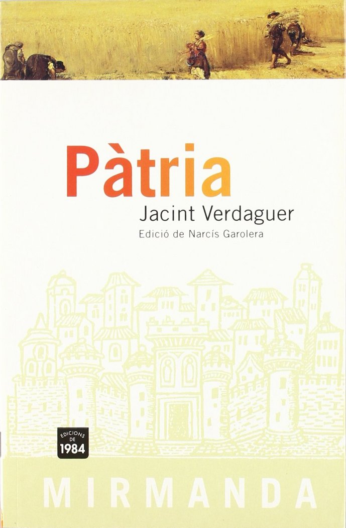Pàtria, de Verdaguer, Jacint | portada del libro