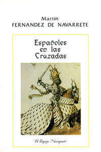 Españoles en las Cruzadas, de Fernández de Navarrete | portada del libro