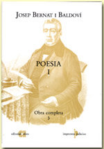POESIA I, de BERNAT I BALDOVI, JOSEP | portada del libro