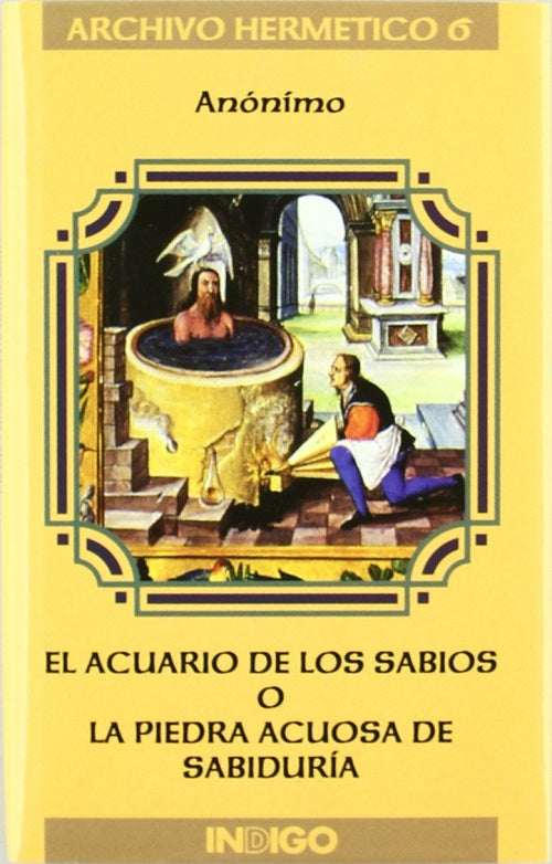 Acuario de los sabios o La piedra acuosa, de Anónimo | portada del libro