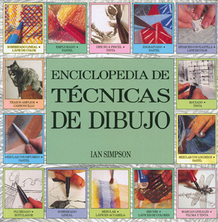 Enciclopedia de técnicas de dibujo, de Simpson | portada del libro