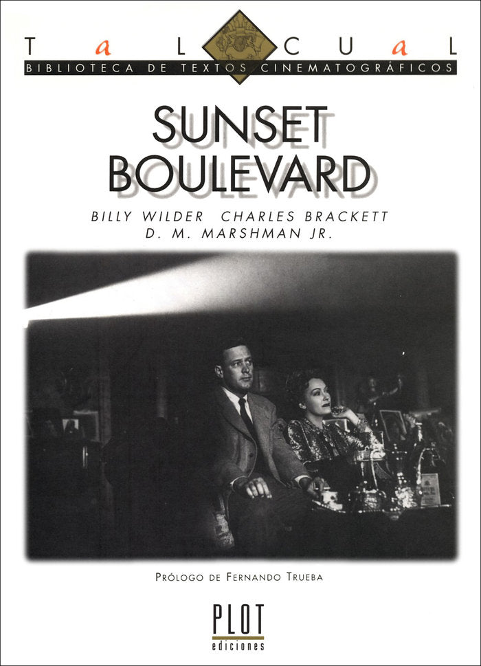 Sunset Boulevard, de Wilder, Billy | portada del libro