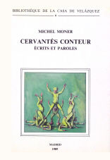 Cervantès conteur, de Moner | portada del libro