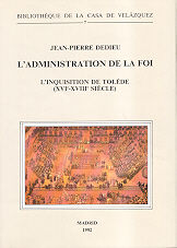 L'administration de la foi, de Dedieu | portada del libro