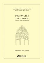 Dos motets a Santa Maria, de GAZ, JOSEP | portada del libro