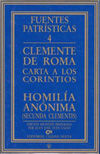 Carta a los corintios - Homilía anónima (Secunda Clementis), de Anónimo | portada del libro
