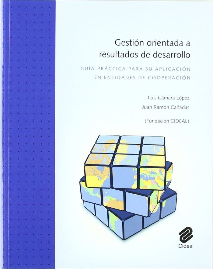 Gestión orientada a resultados de desarrollo, de Cámara López | portada del libro