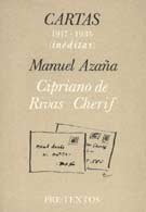 CARTAS 1917-1935 INEDITAS PT-129, de Azaña | portada del libro