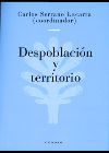 Despoblación y territorio, de Serrano Lacarra | portada del libro