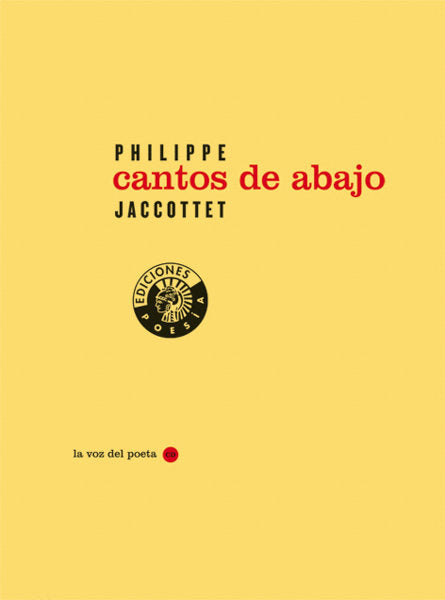 Cantos de abajo, de Jaccottet, Philippe | portada del libro