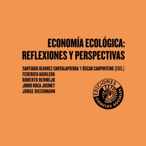 Economía ecológica: reflexiones y perspectivas | portada del libro