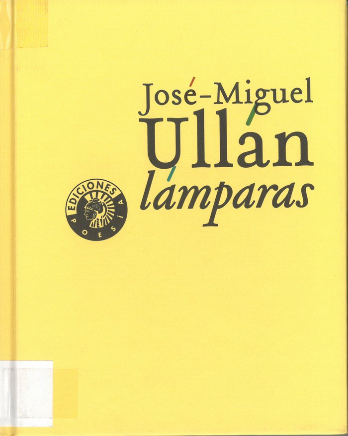 Lámparas, de Ullán, José-Miguel | portada del libro