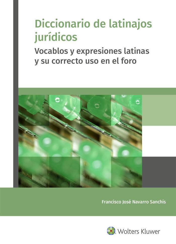 Diccionario de latinajos jurídicos, de Navarro Sanchís, Francisco José | portada del libro