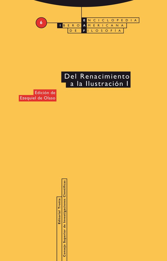 DEL RENACIMIENTO A ILUSTRACION 1 ENC6, de OLASO | portada del libro