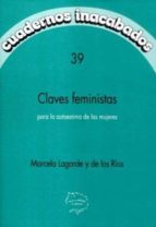 CLAVES FEMINISTAS CI-39 *, de MARCELA LAGARDE | portada del libro