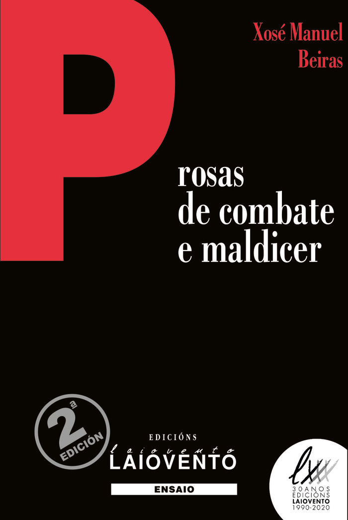Prosas de combate e maldecir, de Beiras, Xosé Manuel | portada del libro