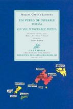 Un vuelo de inefable poesía, de Miquel Costa i Llobera | portada del libro