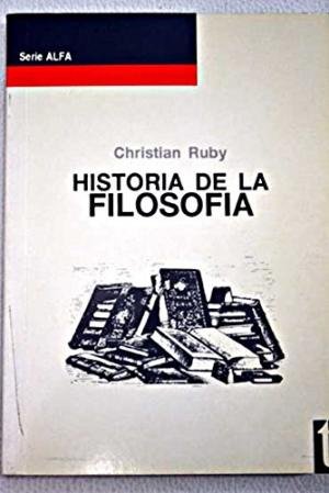 Historia de la filosofía, de Ruby | portada del libro