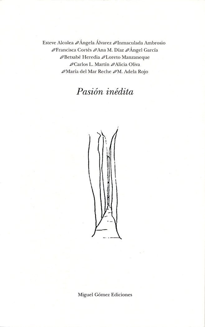 Pasión inédita, de Alcolea, Esteve | portada del libro