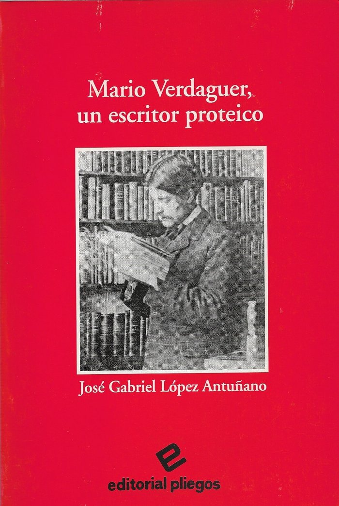 Mario Verdaguer, de LOPEZ ANTUÑANO, JOSE GABRIEL | portada del libro