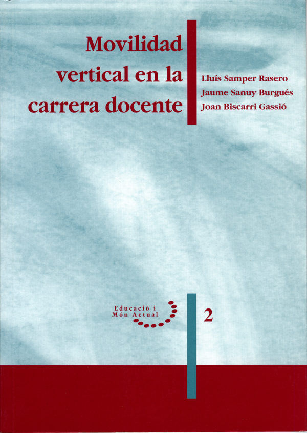 Movilidad vertical en la carrera docente., de Varios autores | portada del libro