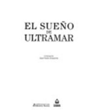 SUEÑO DE ULTRAMAR,EL, de PANDO DESPIERTO | portada del libro