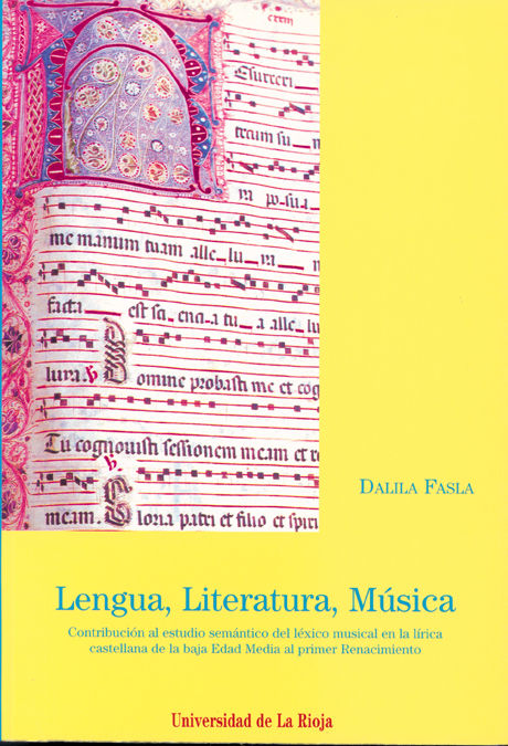 Lengua, literatura, música, de Fasla | portada del libro