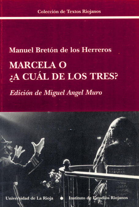 Marcela o ¿a cuál de los tres?, de Bretón de los Herreros | portada del libro