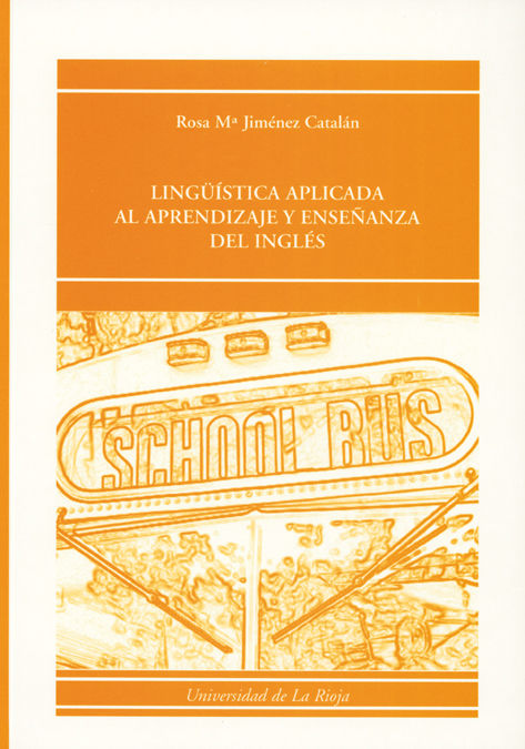 Linguística aplicada al aprendizaje y enseñanza del inglés, de Jiménez Catalán | portada del libro
