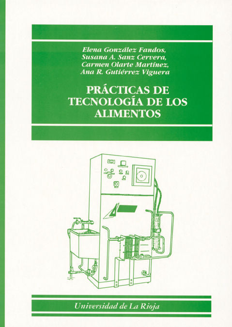 Prácticas de Tecnología de los Alimentos, de González Fandos | portada del libro