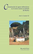 Contaminación de aguas subterráneas en el sector costero occidental de Huelva, de JOSE ANTONIO GRANDE GIL | portada del libro