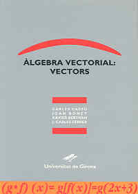 Àlgebra vectorial: vectors, de Cassú, Carles | portada del libro