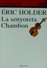La senyoreta Chambon, de HOLDER, ERIC | portada del libro