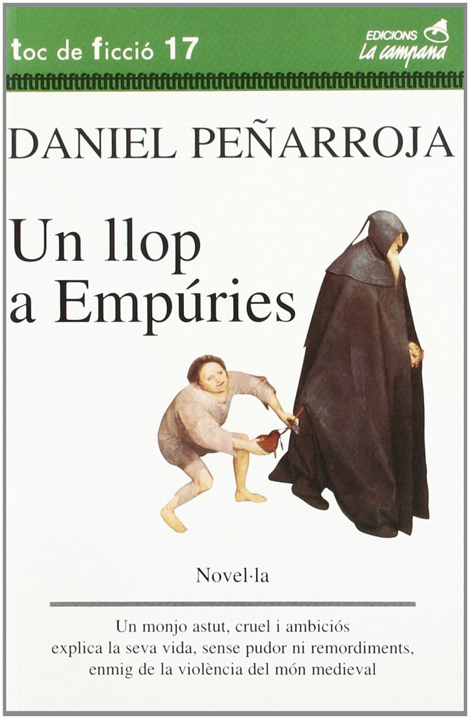 Un llop a Empúries, de PEÑARROJA, DANIEL | portada del libro