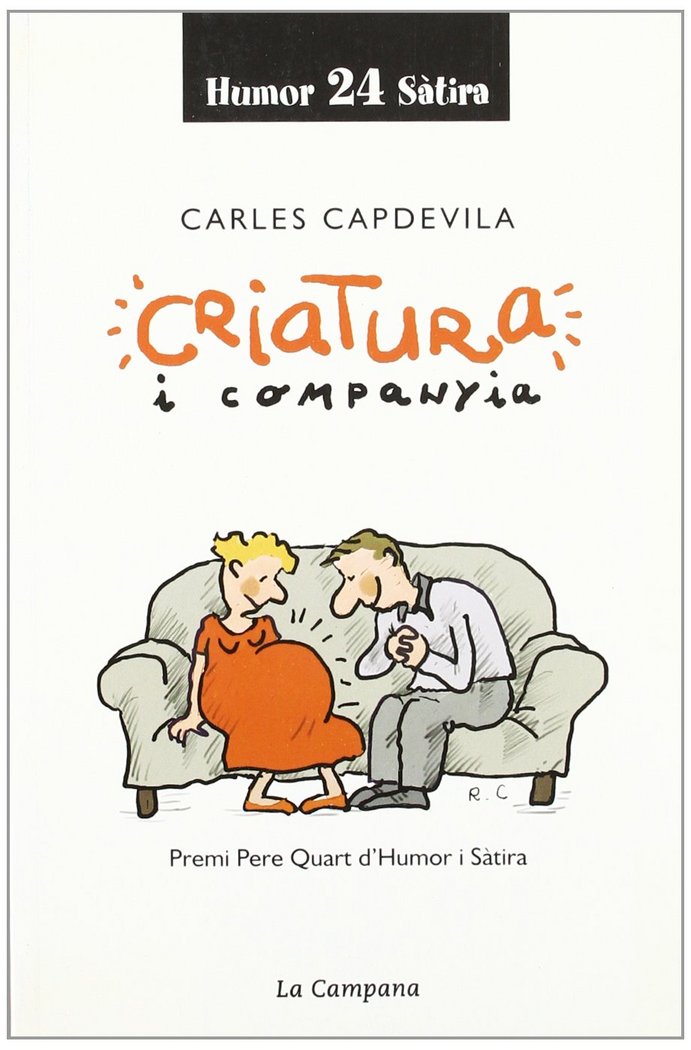 CRIATURA I COMPANYA, de CAPDEVILA, CARLES | portada del libro