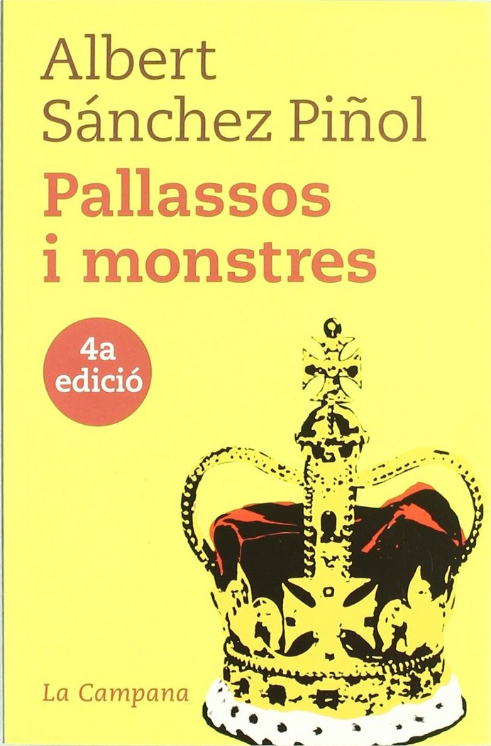 PALLASSOS I MONSTRES, de SANCHEZ PIÑOL, ALBERT | portada del libro