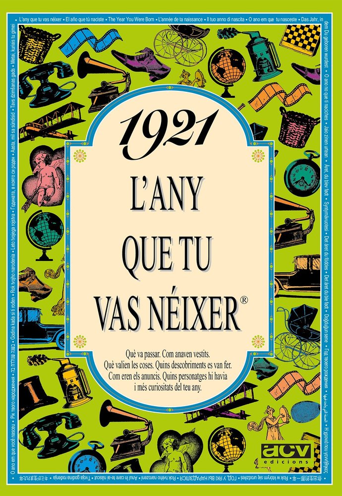 1921 L'any que tu vas néixer, de Collado Bascompte, Rosa | portada del libro