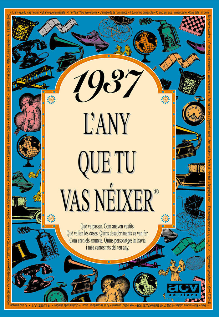 1937 L'any que tu vas néixer, de Collado Bascompte, Rosa | portada del libro