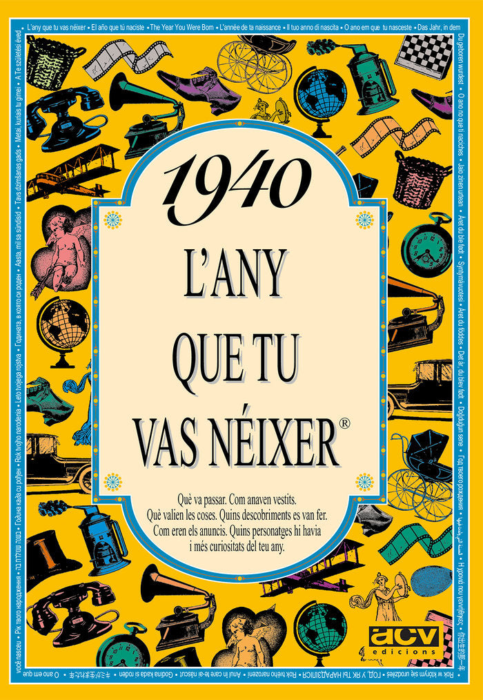 1940 L'any que tu vas néixer, de Collado Bascompte, Rosa | portada del libro