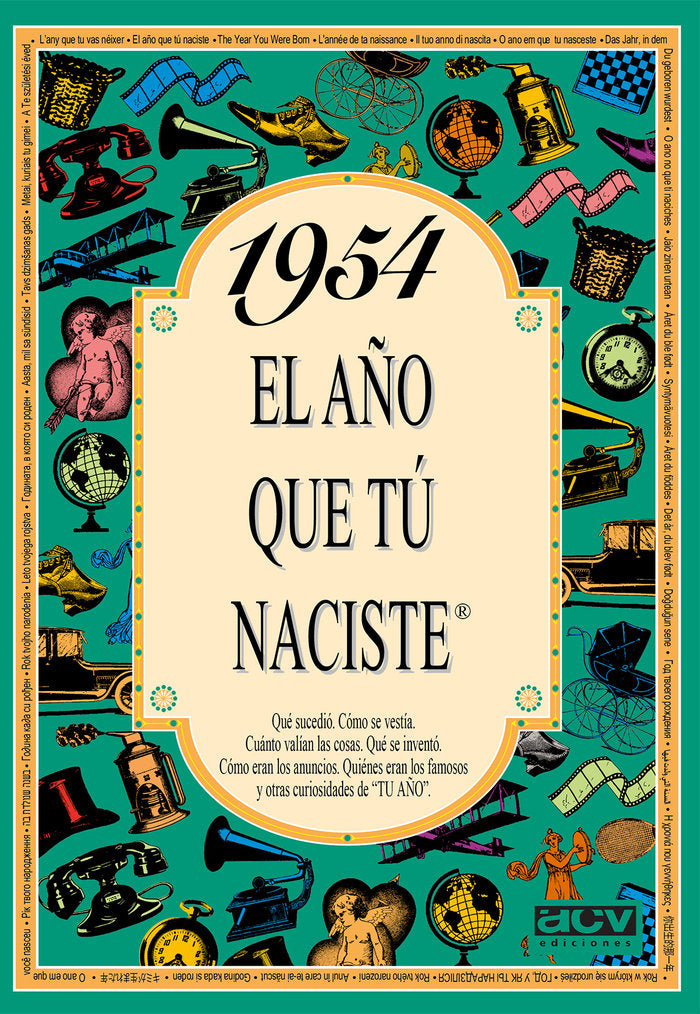 1954 El año que tu naciste, de Collado Bascompte, Rosa | portada del libro