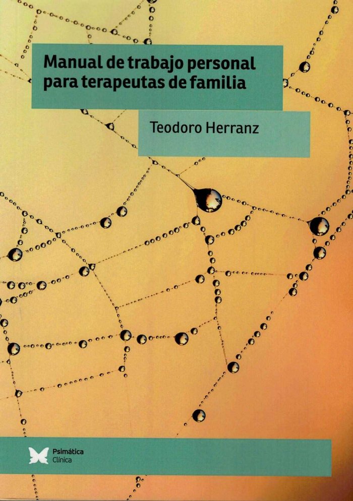 Manual de trabajo personal para terapeutas de familia, de Herranz | portada del libro