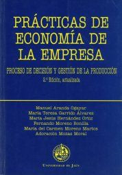 Prácticas de economía de la empresa, de Aranda Ogayar | portada del libro
