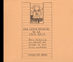 Una cueva diluvial en la Cava Baja, de Enrius | portada del libro
